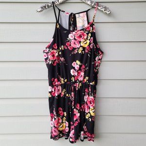 Floral Romper leggings material
